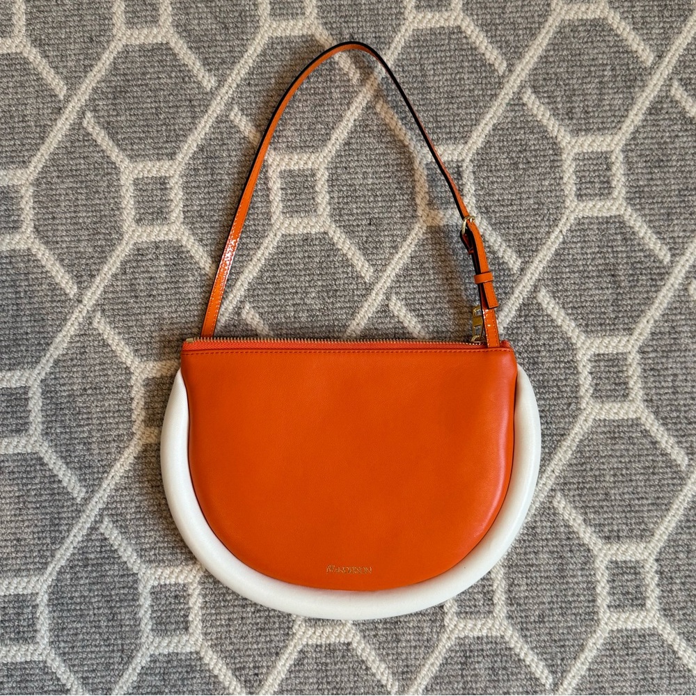 JW Anderson Bumper Moon Bag - Orange - EUC